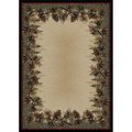 Mayberry Rug Mayberry Rug AD3823 4X6 3 ft. 11 in. x 5 ft. 3 in. American Destination Mount Le Conte Area Rug; Multi Color AD3823 4X6